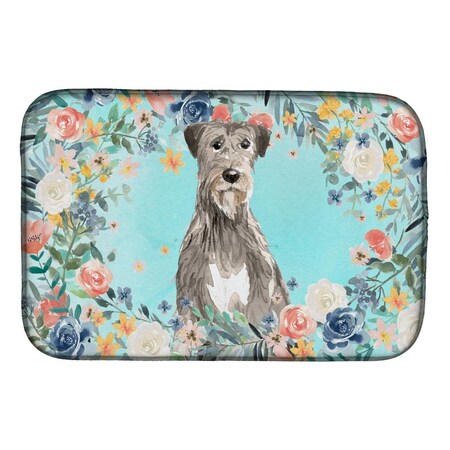 Carolines Treasures Irish Wolfhound Dish Drying Mat CK3423DDM